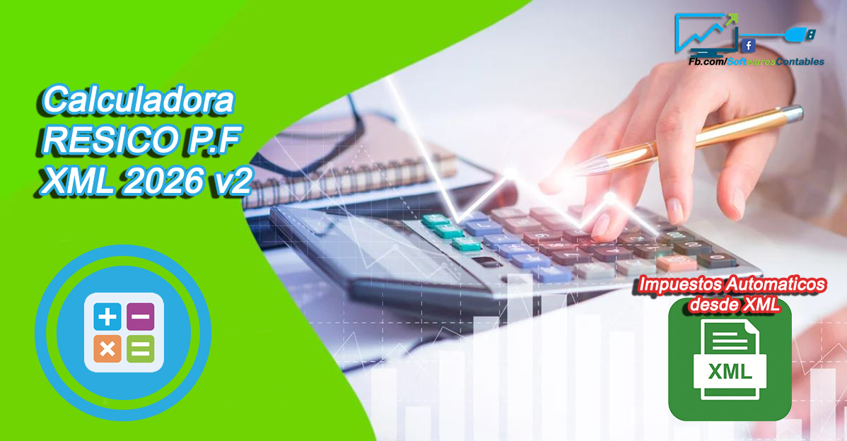 Caluladora RESICO P.F XML 2026 V2